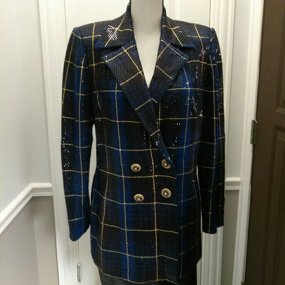 Pailette Embellished Jacket